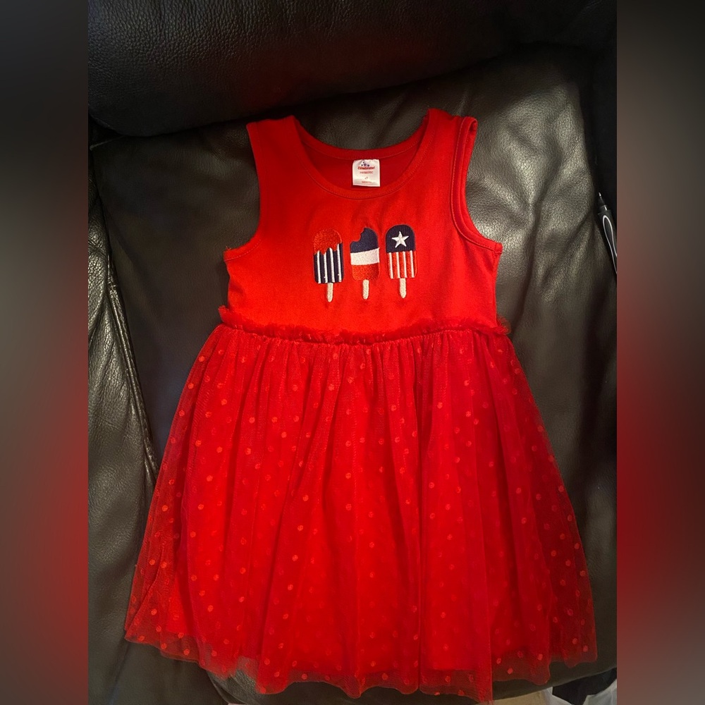 Red July 4th Dress